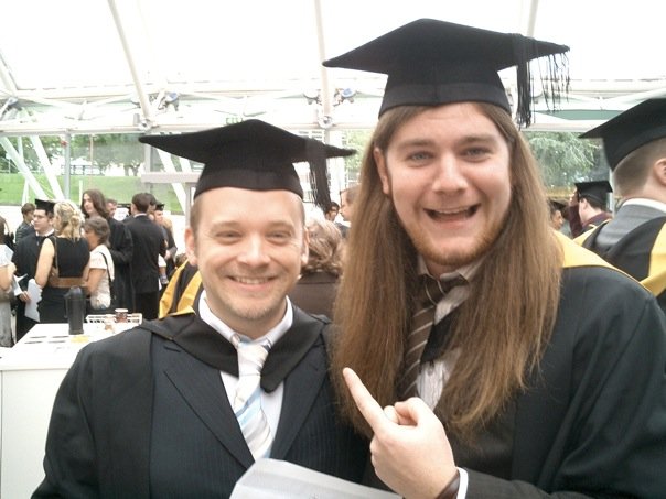 Abschlussfeier an der University of Bradford, Juni 2007